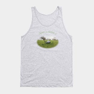 A cloudy day in the field Tank Top